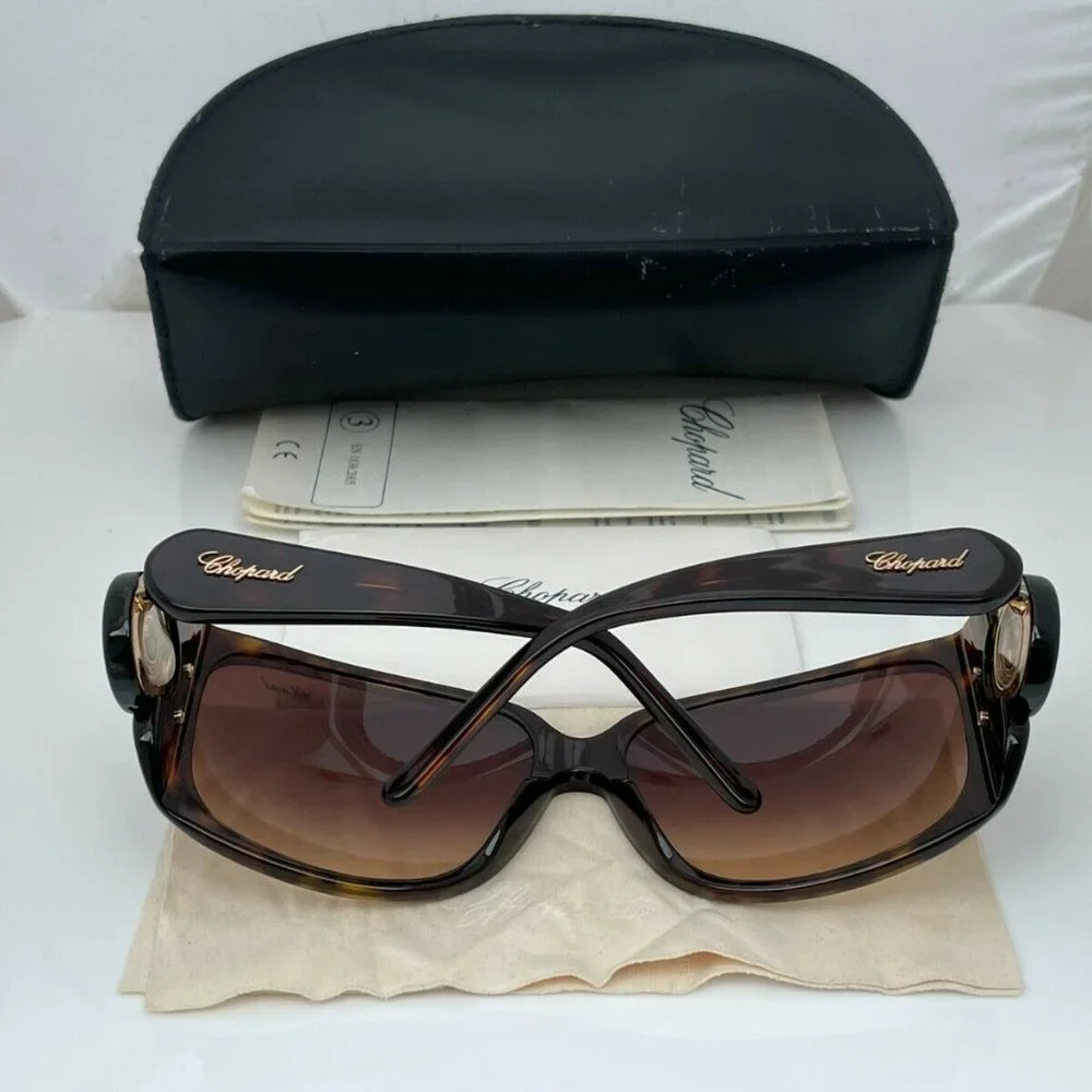 Chopard Women’s Brown Gradient Oversized Sunglasses
